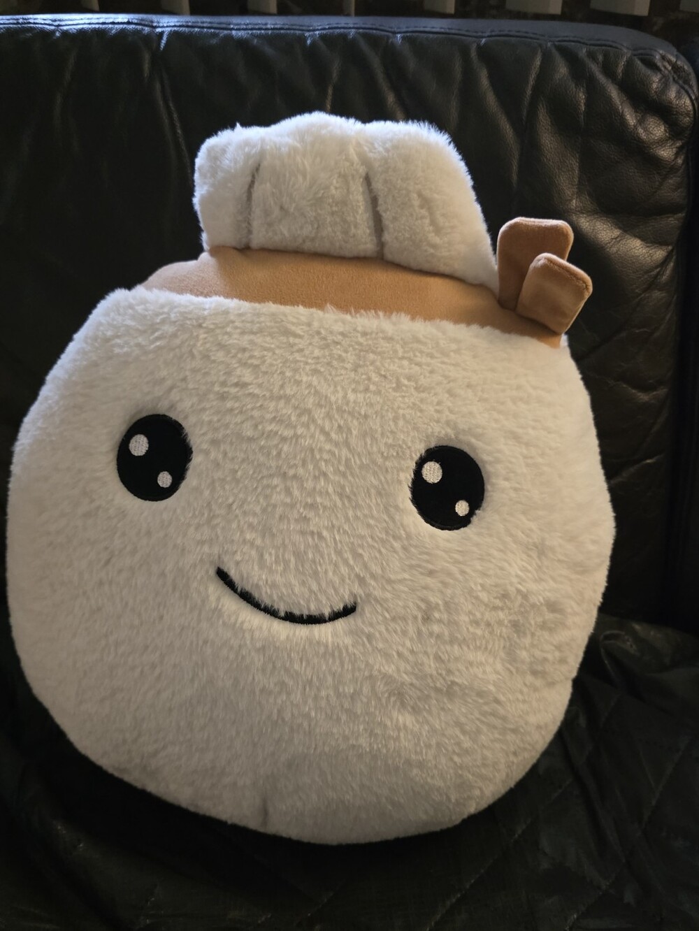 Smiling Pink Plush Kids Sushi Hugger Pillow